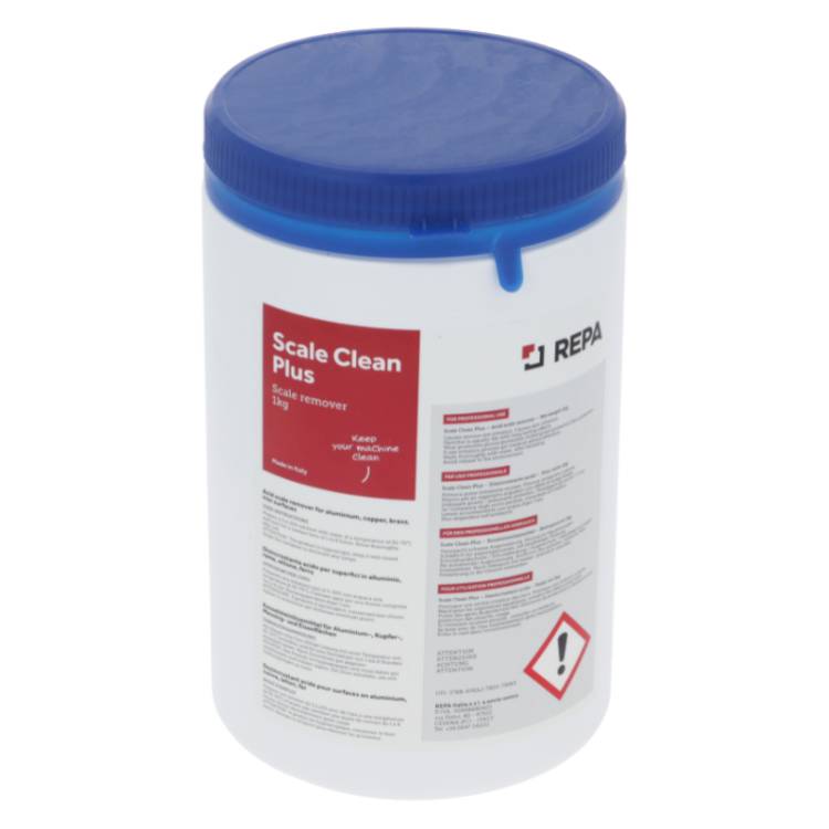 SCALE CLEAN PLUS | KALK- UND KESSELSTEINLÖSEMITTEL IN PULVERFORM | DOSE A 1000 GRAMM