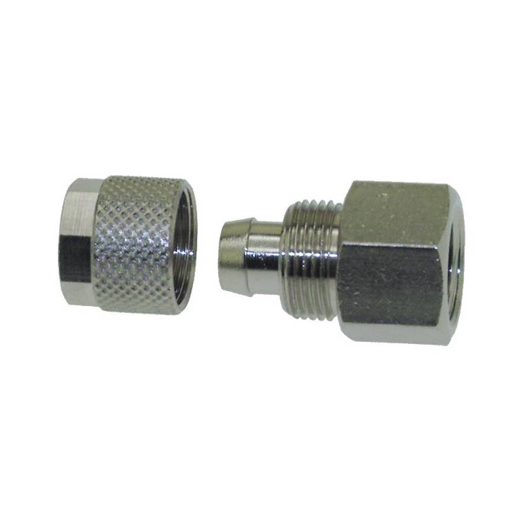 CK-SCHLAUCHVERSCHRAUBUNG | GERADE | 1/4" INNENGEWINDE - FÜR SCHLAUCH ø 10x8 mm