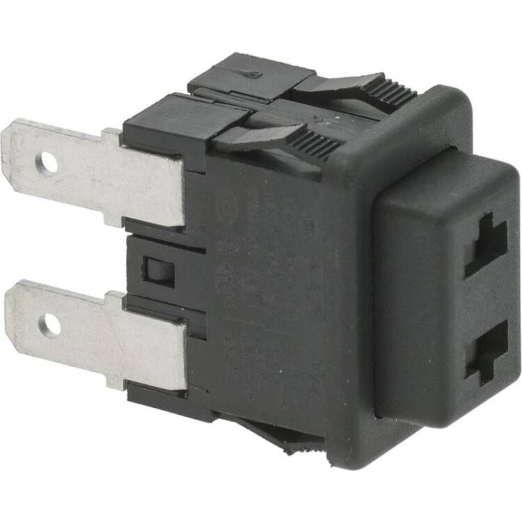 TASTER 1-POLIG SCHWARZ 16A 250V
