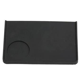TAMPER MATTE GEWINKELT | SILIKON - SCHWARZ | 238x160x48 mm | VON MOTTA