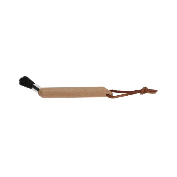 REINIGUNGSPINSEL | MIT HOLZGRIFF AUS BUCHE UND LEDERBAND | LÄNGE 180 mm | FÜR UNIVERSELLE ANWENDUNG