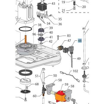 SCHUKOKABEL 240V~ | SCHWARZ L=800mm | FÜR SAECO ***...