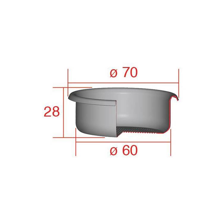 IMS PRÄZISIONS KAFFEESIEB BARISTAPRO NANOTECH | 2 TASSEN | ø 70 mm - 22 GR. | D28661NT