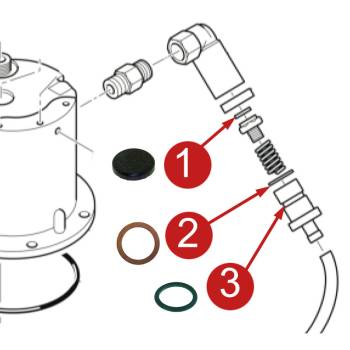 SERVICE-SET ZU EXPANSIONSVENTIL | FÜR RANCILIO SILVIA - V3-V5