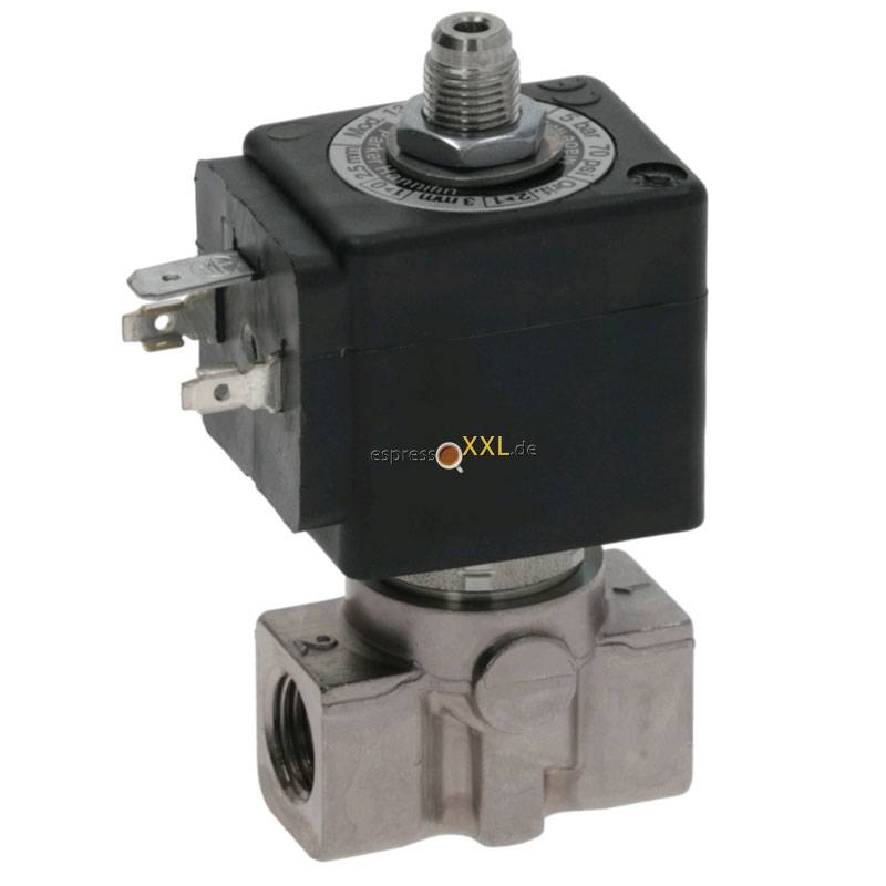 PARKER 3-Wege-Magnetventil 230V AC – DIN 131F – Kompatibel Mit CIMBALI, Astoria, Fiamma, Wega