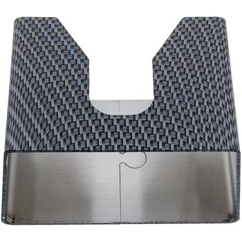 TAMPERSTATION EDELSTAHL | CARBON OPTIK | 105x66x64 mm