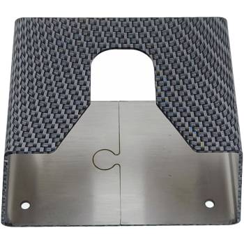 TAMPERSTATION EDELSTAHL | CARBON OPTIK | 105x66x64 mm
