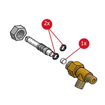 SERVICE-SET | DAMPF-/ HEISSWASSERAUSGABE | FÜR...
