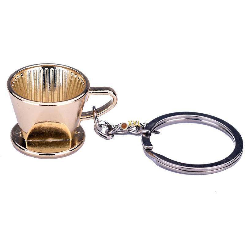 SCHLÜSSELANHÄNGER - KEYCHAIN FILTER GOLD | VON JOE FREX, 6,15