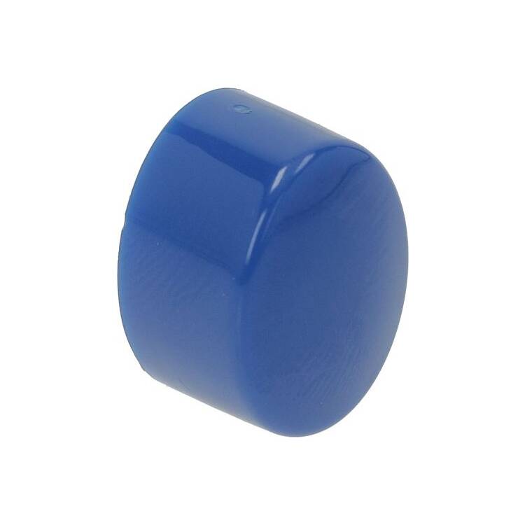 BLAUE DRUCKTASTE | OVAL 17 x13 mm | *** UNIVERSELLE ANWENDUNG ***