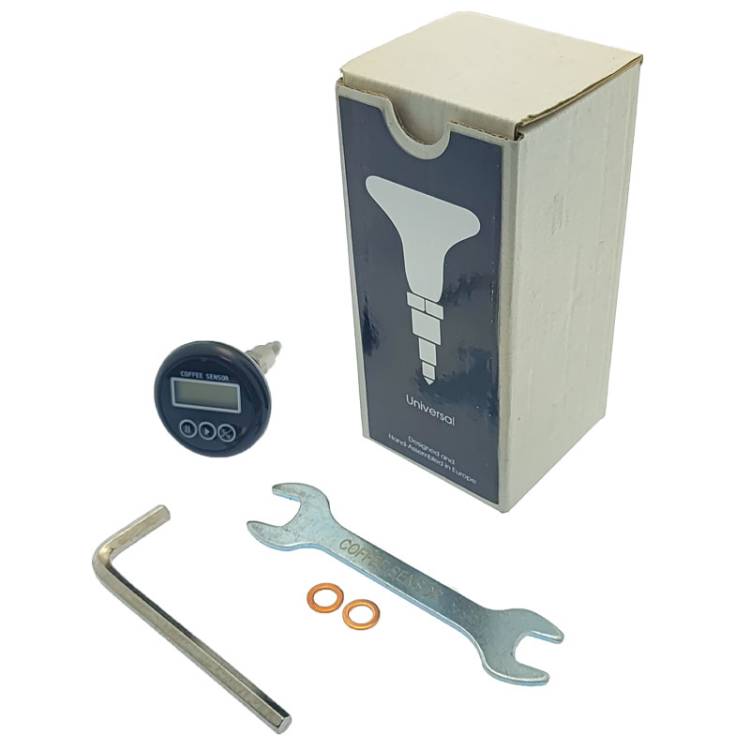 DIGITAL BRÜHGRUPPENTHERMOMETER | -50 - +300°C | ø 37 mm - M6 | ZUR BEFESTIGUNG AN BRÜHGRUPPEN E61