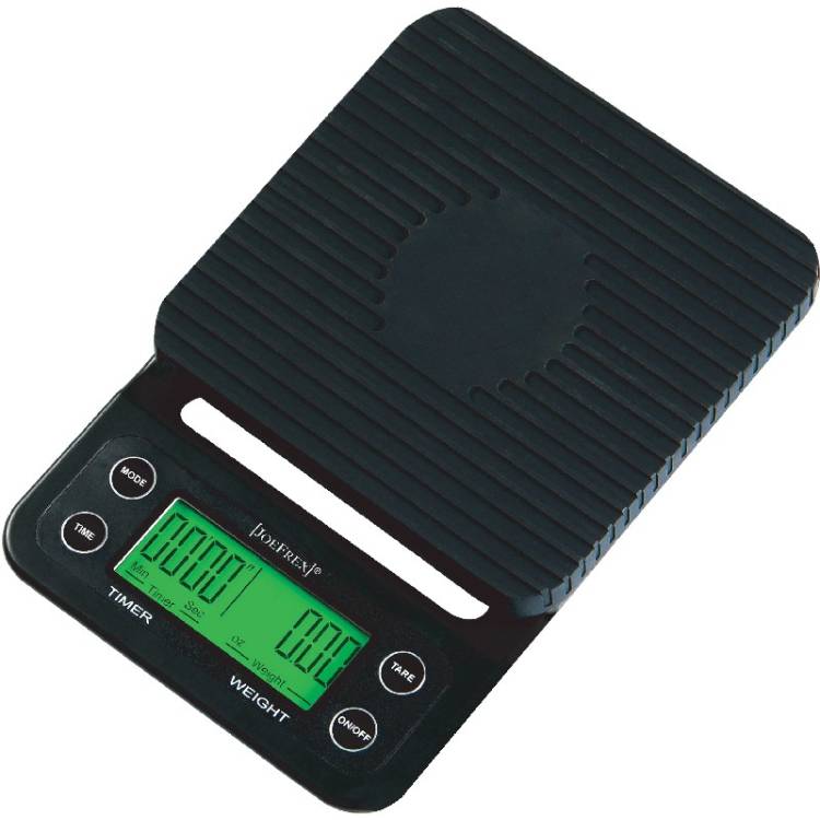 ESPRESSO-WAAGE MIT DIGITALTIMER - 5KG | VON JOE FREX