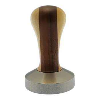 ESPRESSO TAMPER | ø 58,5 mm - FLACH | AUS HOLZ +...