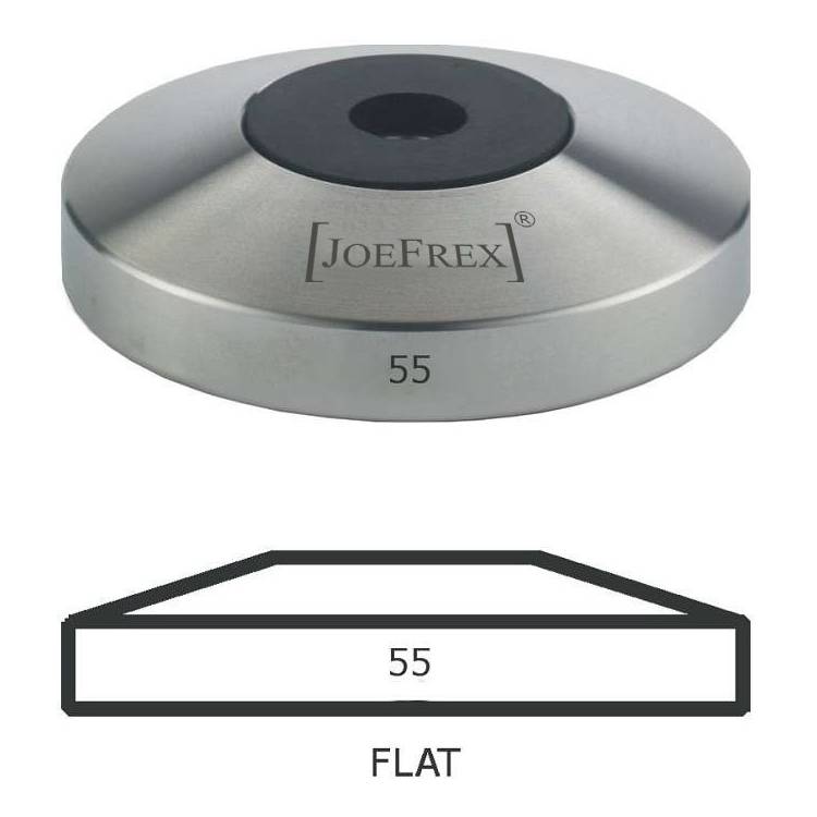 TAMPER BASIS | "BASE FLAT" | ø 55,0 mm - ANDRÜCKFLÄCHE FLACH | GEWINDE M8 | VON JOE FREX