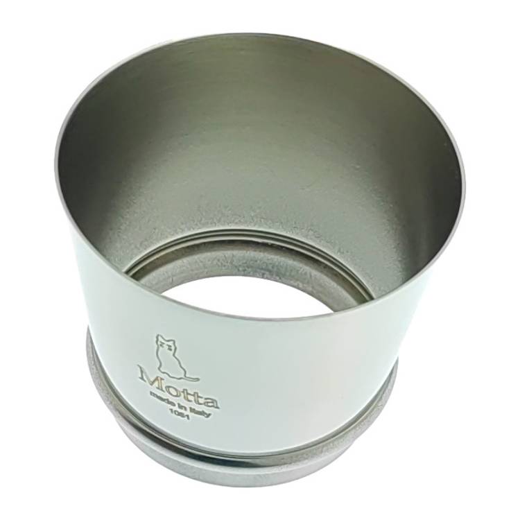 KAFFEETRICHTER FÜR SIEBE MIT 57-58 mm | HÖHE 60 mm | EDELSTAHL | VON MOTTA