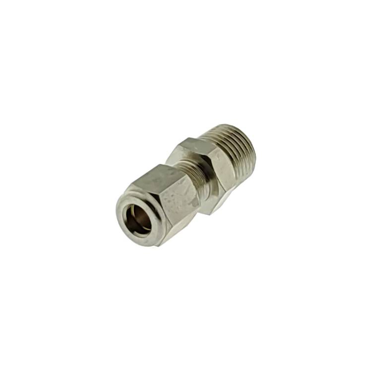 SCHNEIDVERSCHRAUBUNG -SCHLAUCHVERSCHRAUBUNG GERADE | CU-LEITUNG DAMPF  | 1/4" AUSSENGEWINDE | FÜR LELIT PL062 ( MARA )