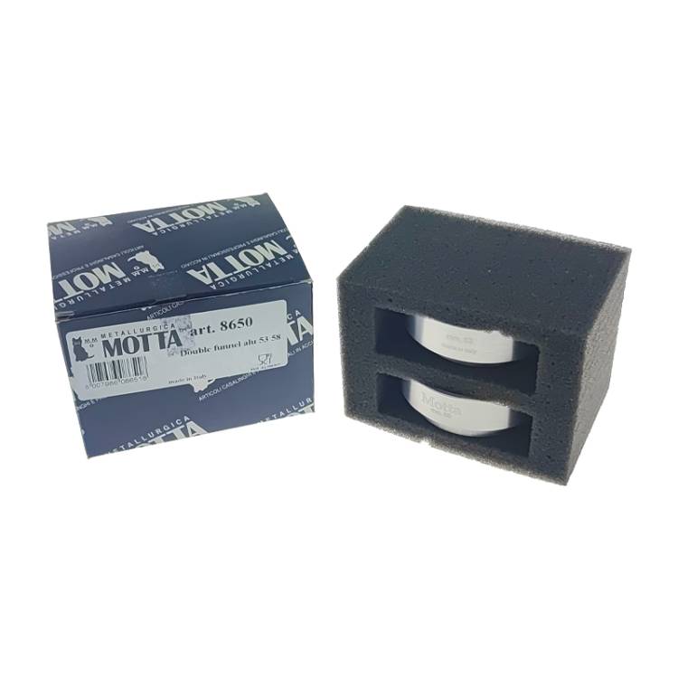 KAFFEETRICHTER DOPPEL FÜR SIEBE MIT ø 53-58 mm STAPPELBAR | ALUMINIUM | VON MOTTA