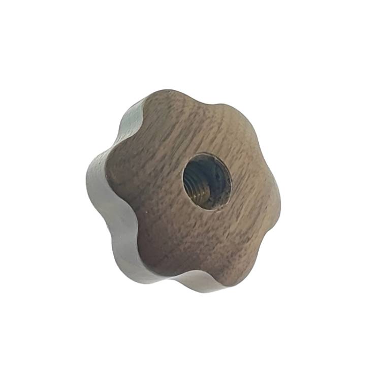 STERN-KNEBEL DAMPF-/WASSERVENTIL ( HOLZ ) | FÜR LELIT PL62 ( MARA ) - PL162T ( BIANCA )