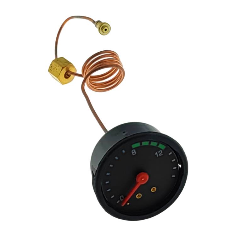 MANOMETER- EINZELSKALA | PUMPE ø 45 mm | 1/8" MIT KAPILLAR - 16 BAR | FÜR LELIT GRACE ( PL81T ) - KATE ( PL82T ) - VICTORIA ( PL91T )