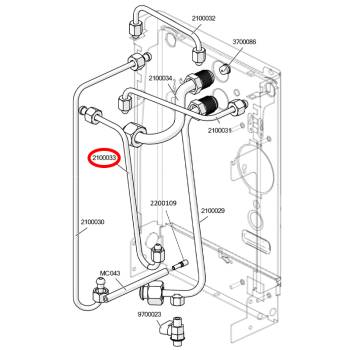 KUPFERROHR | BEFÜLLUNG | 1/4"- 1/8" | FÜR LELIT MARA (PL62X)