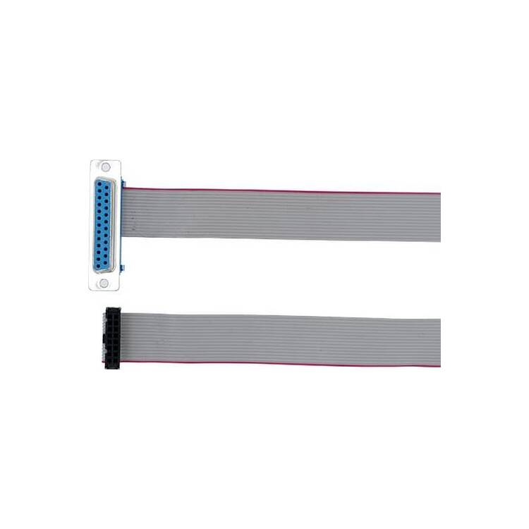 Flexibles Flachkabel FFC 16-polig – 1,0 Mm Raster, Typ A, 200 Mm Lang, Für Drucker, Displays & GPS