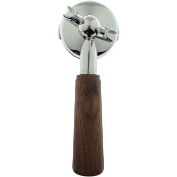 SIEBTRÄGER -1.TE SERIE MIT HOLZ GRIFF | FÜR LA PAVONI EUROPICCOLA - MIGNON - PROFESSIONAL *** ALTE AUSFÜHRUNG MIT ø 50mm BRÜHGRUPPE ***