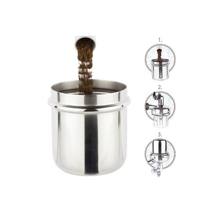 DOSIERBECHER AUS EDELSTAHL | VON MOTTA