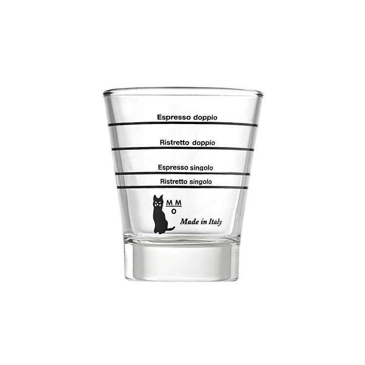 ESPRESSO SHOT-GLAS MIT SIEBDRUCK 22 - 60 ml | VON MOTTA