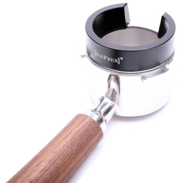 KAFFEETRICHTER OFFEN FÜR SIEBE MIT ø 53 mm | ALUMINIUM | VON JOE FREX