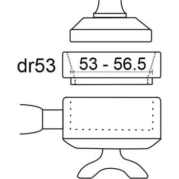 KAFFEETRICHTER FÜR SIEBE MIT ø 53 mm |...