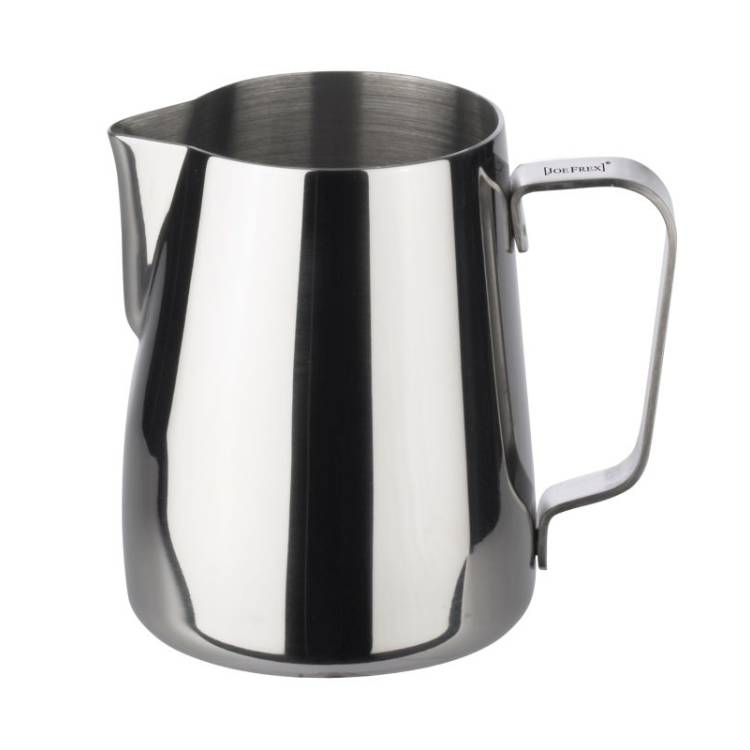 AUFSCHÄUMKÄNNCHEN | 0,35 LTR. | EDELSTAHL - MIT SKALA | VON JOE FREX