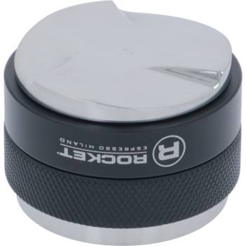 KAFFEE TAMPER & LEVELER  2IN1 | SCHWARZ  | ø 58 mm | VON ROCKET