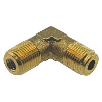 EINSCHRAUB-VERSCHRAUBUNG 90° - L-ANSCHLUSS  | WÄRMETAUSCHER | M5 - 1/8"Ax1/8"A | FÜR BEZZERA BZ35 - BZ40 - PRO-EXPRESS