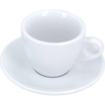 CAPPUCCINOTASSE MIT TELLER | 190 ml | WEISS | SERIE...