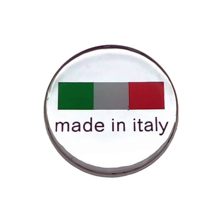 AUFKLEBER MADE IN ITALY | ø 30 mm | FÜR LELIT