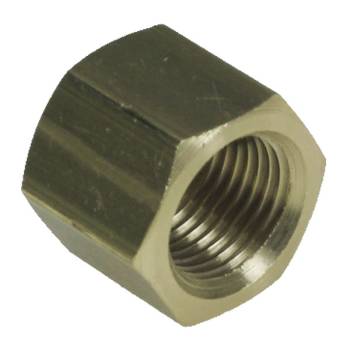 ENDKAPPE - VERSCHLUSS-KAPPE | AUS MESSING | 1/8"...