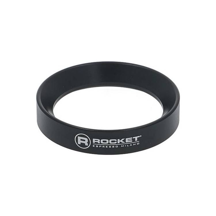 KAFFEETRICHTER MAGNETISCH FÜR SIEBE ø 70 mm | HÖHE 15 mm | ALUMINIUM SCHWARZ | VON ROCKET ESPRESSO