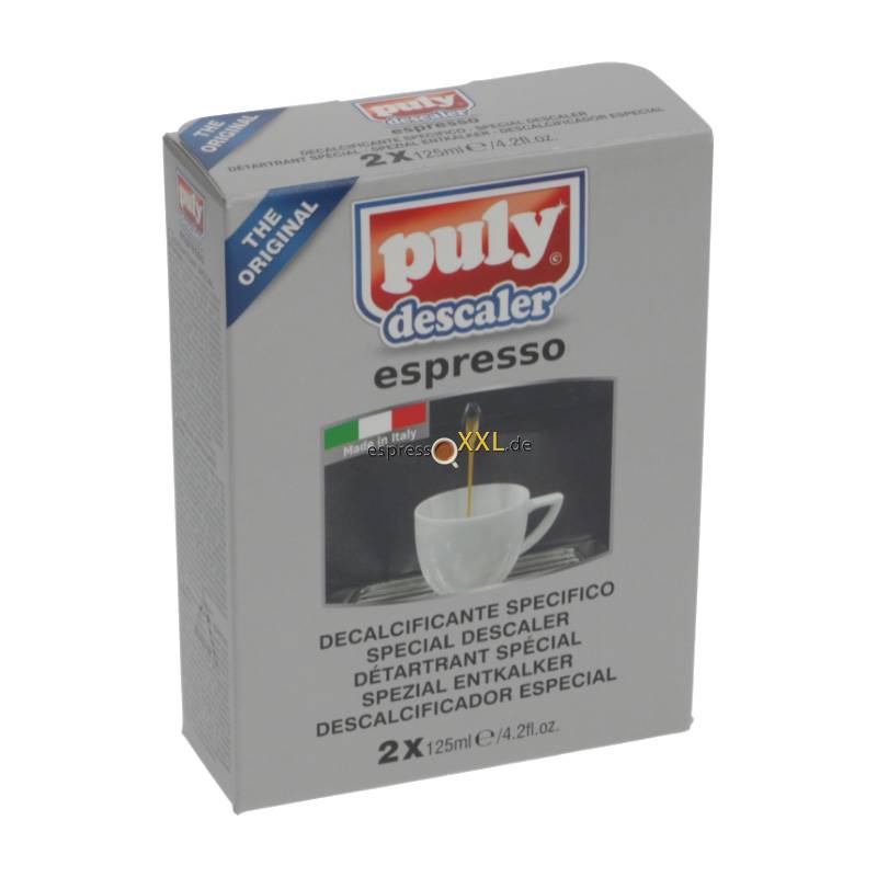 PULY KAFFE Flüssigreiniger & Entkalker Für Espressomaschinen – 12er Box Aus Italien