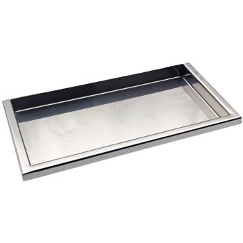 ABTROPFSCHALE EDELSTAHL | 276x138 mm | FÜR BEZZERA...