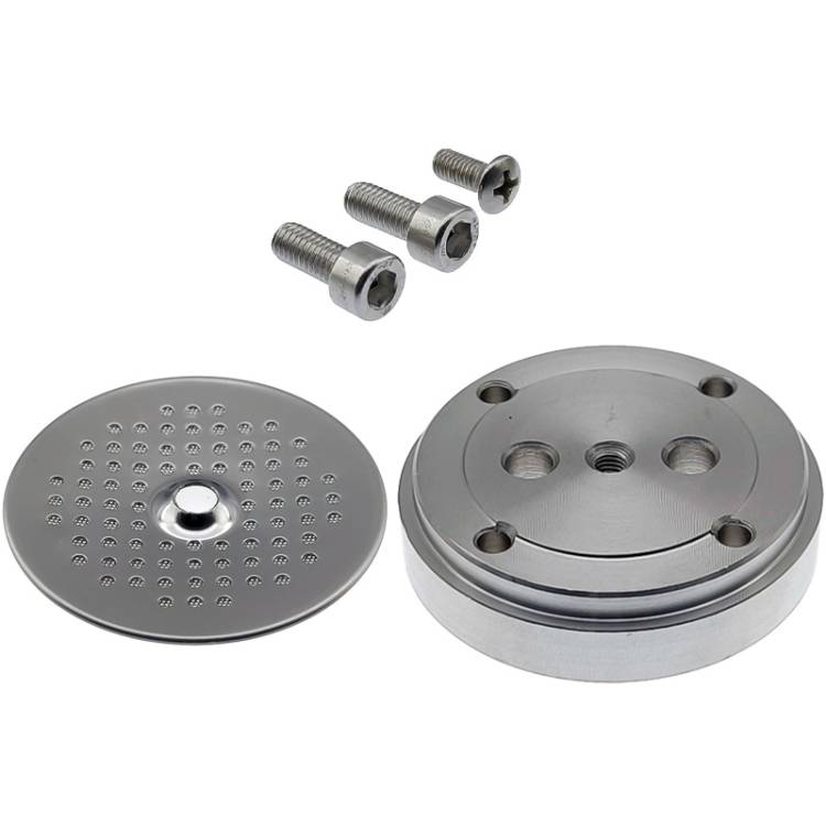 DUSCHEN-TRÄGERPLATTE AUS EDELSTAHL ORIGINAL IM SET | FÜR GAGGIA BABY - NEW BABY 06 -  CLASSIC - NEW CLASSIC - PAROS - TEBE