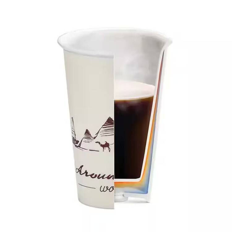 KERAMIK-THERMOBECHER DOPPELWANDIG | 300 ml | THE GLOBETROTTER | VON DELONGHI