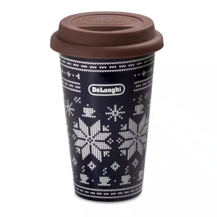 KERAMIK-THERMOBECHER DOPPELWANDIG | 300 ml | SNOW | VON DELONGHI