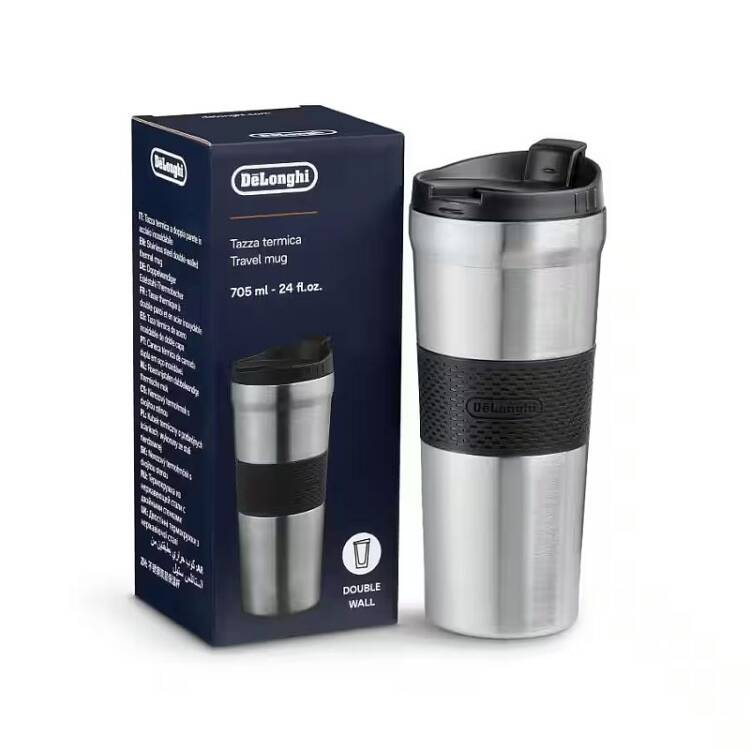 THERMOBECHER DOPPELWANDIG AUS EDELSTAHL | 705 ml | VON DELONGHI