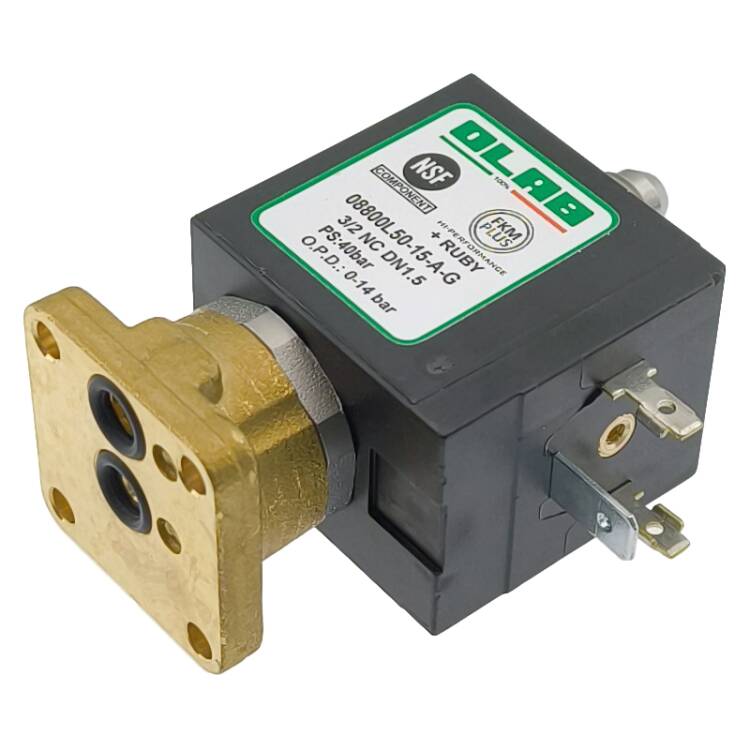 MAGNETVENTIL | 3 WEGE MIT FLANSCHPLATTE | OLAB 08800L50-15-A-G | 230V~